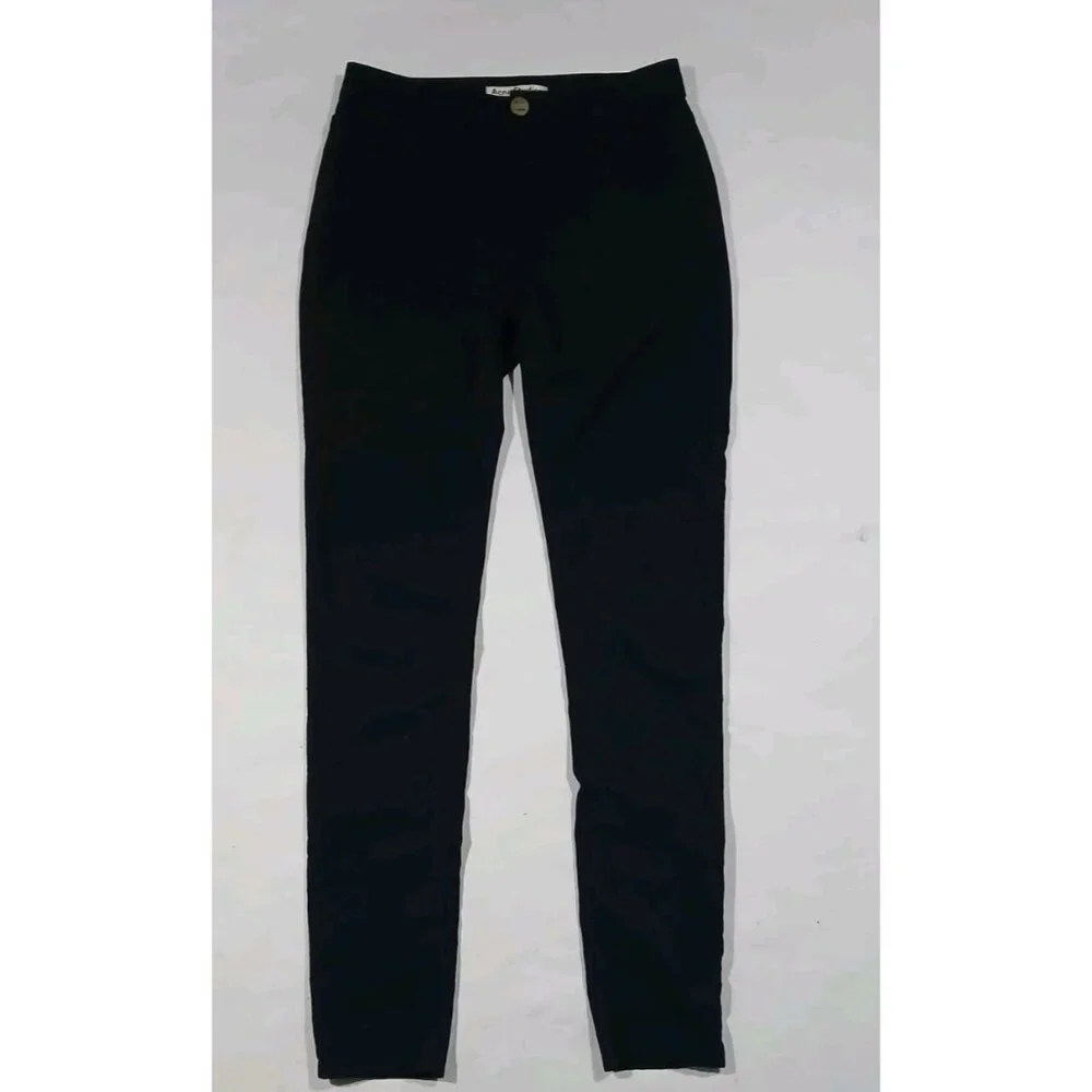 Acne Studios Wool Blend Slim Skin 5 Trousers Pants - Picture 1 of 9